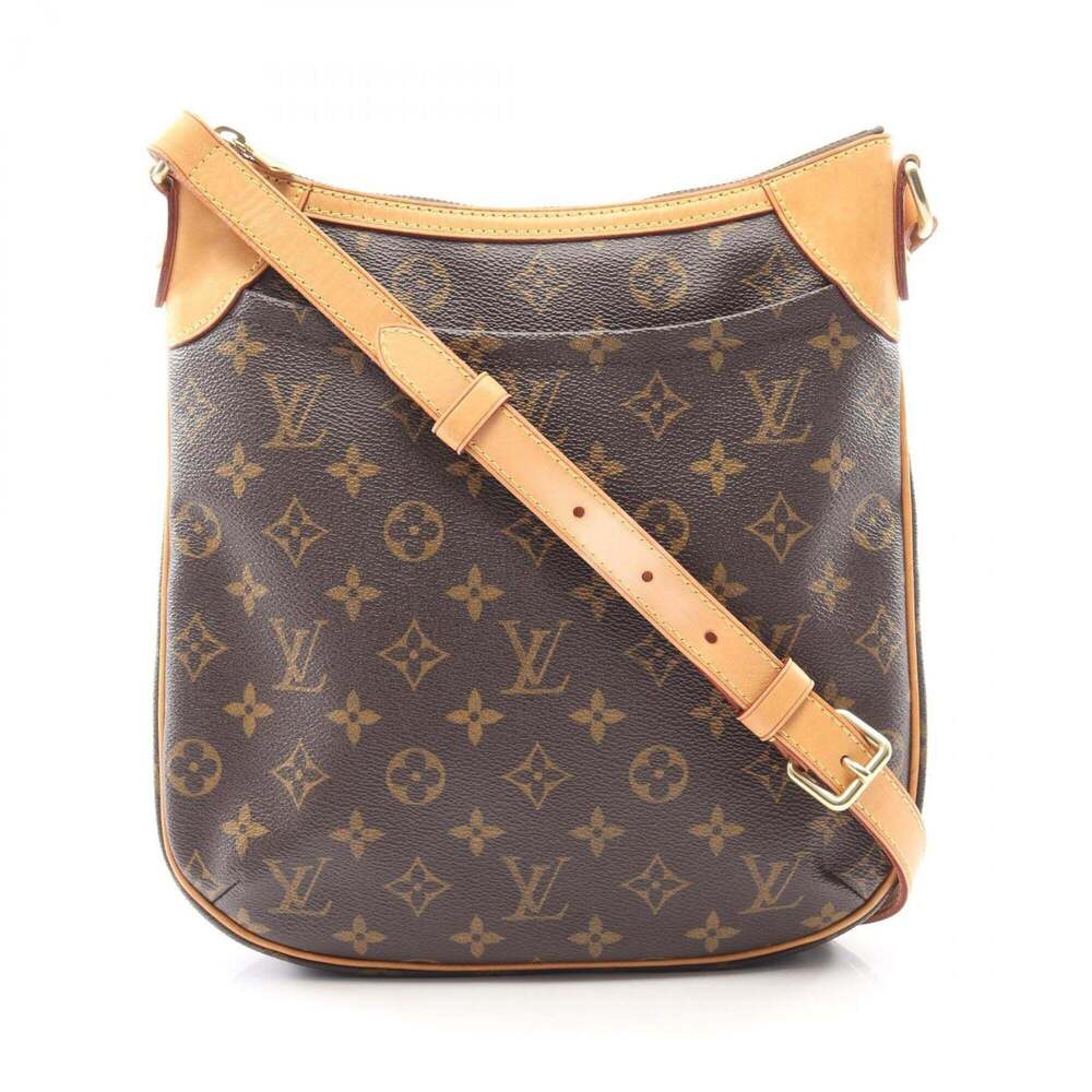 Louis Vuitton Odeon PM Monogram Shoulder Bag/Handbag, Coated Canvas and Leath...